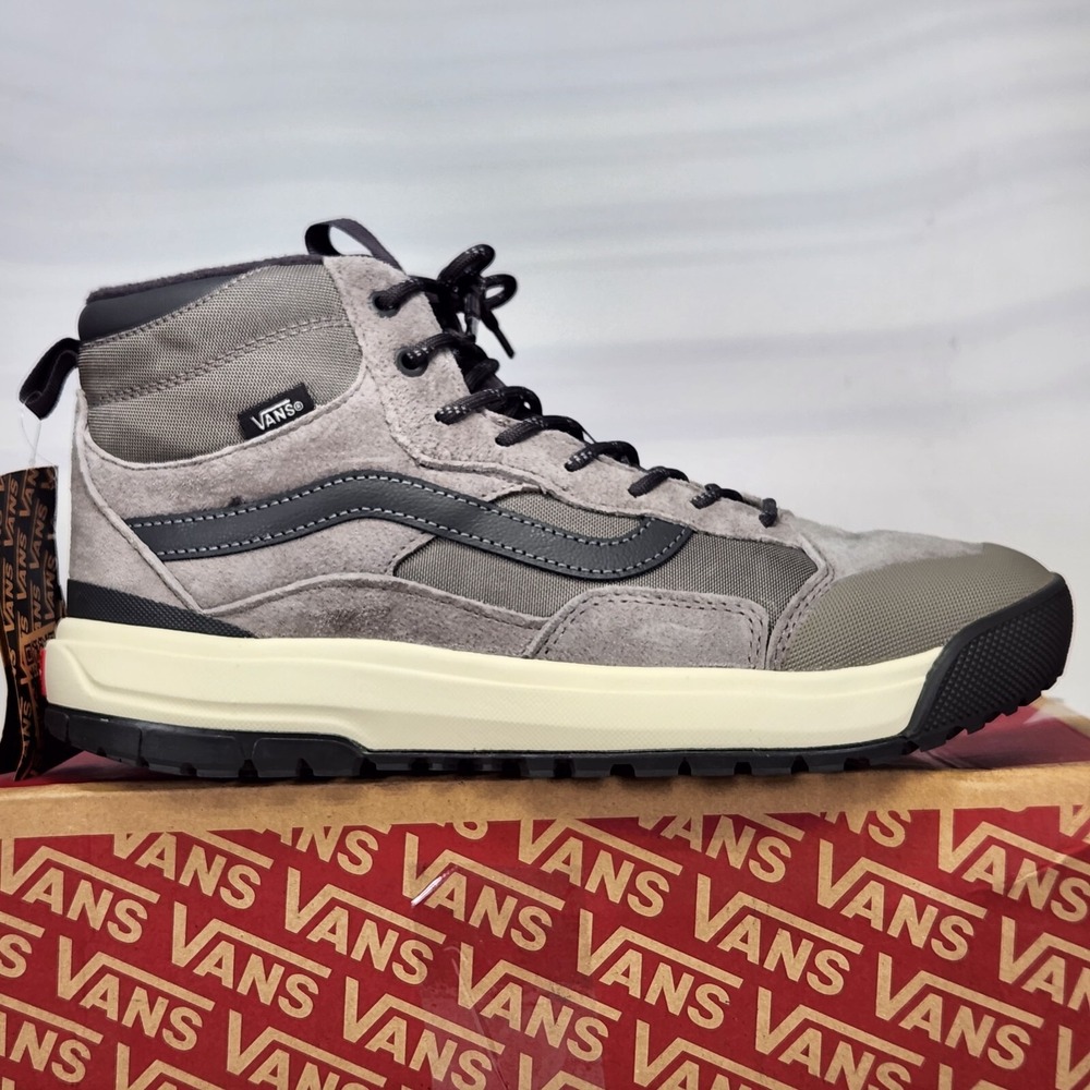 Vans UltraRange Exo Hi MTE-1 Mens Size 10 Drizzle Gray Suede Winter Boots